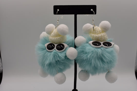 FuzzBall Earrings